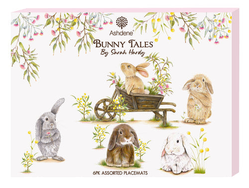 Ashdene Bunny Tales 6pk Placemat