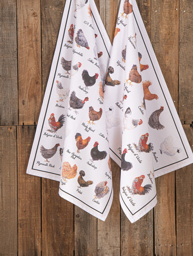 Ashdene Best In Breed Chicken 2pk Kitchen Towel