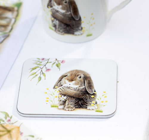 Ashdene Bunny Tales 6pk Coaster