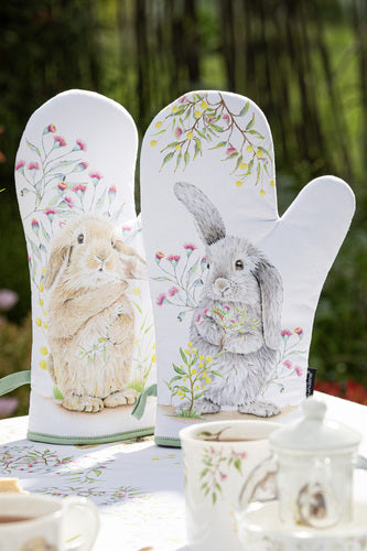 Ashdene Bunny Tales 2pk Oven Mitt