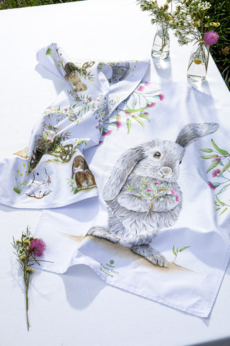 Ashdene Bunny Tales 2pk Kitchen Towel