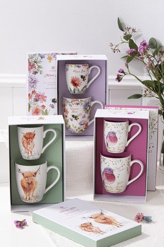 Ashdene Mini Me Queen & Mini Bee 2 Piece Mug Gift Set