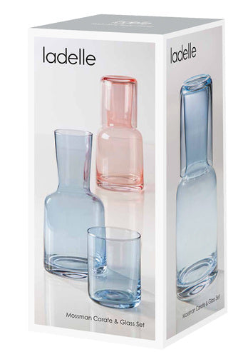 Ladelle Mossman Blush Carafe & Glass Set