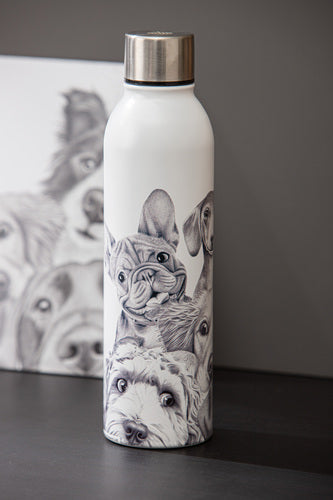 Ashdene Peeking Pups Drink Bottle
