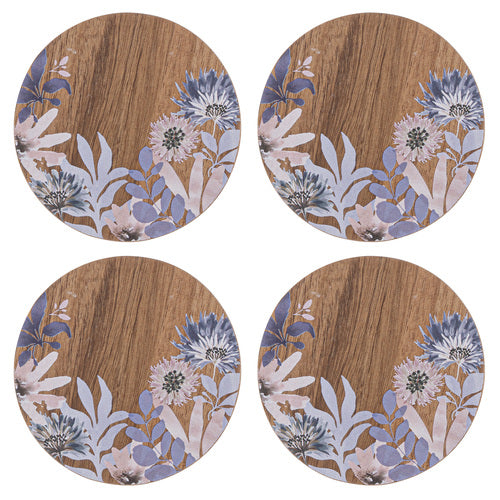 Ladelle Mossman 4pk Coaster