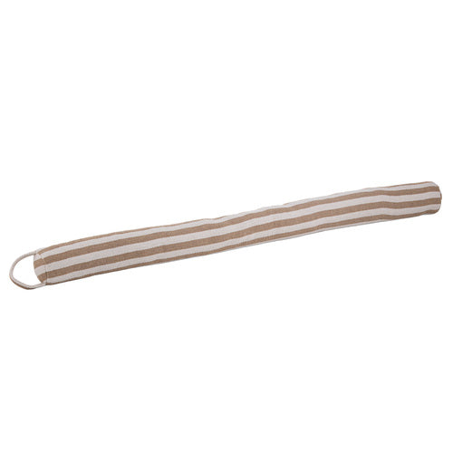 Ladelle Mossman Latte Stripe Draught Excluder