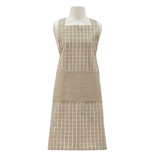 Ladelle Hemingway Taupe Cross Back Apron