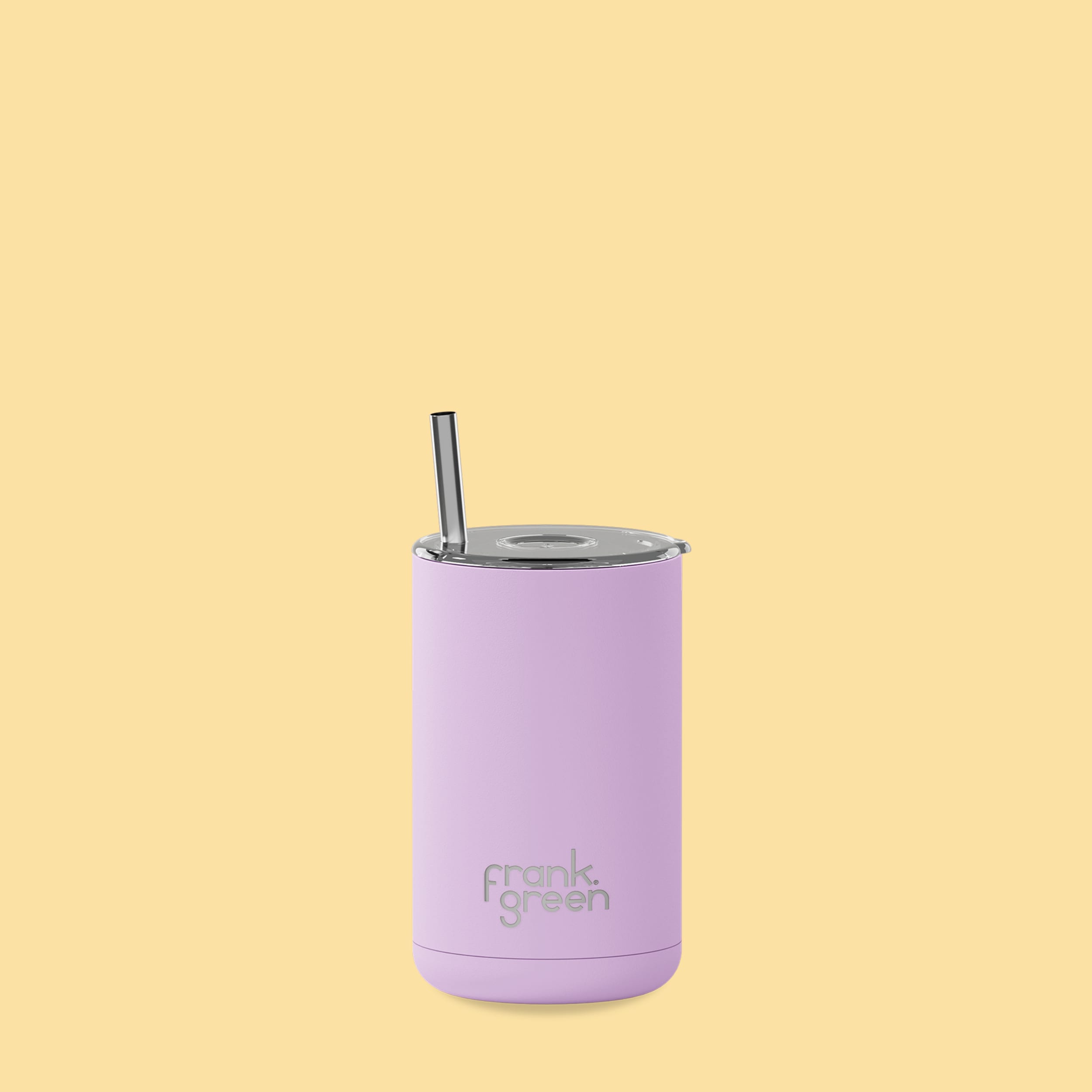 frank green 15oz Iced Coffee Cup with Straw - Lilac Haze