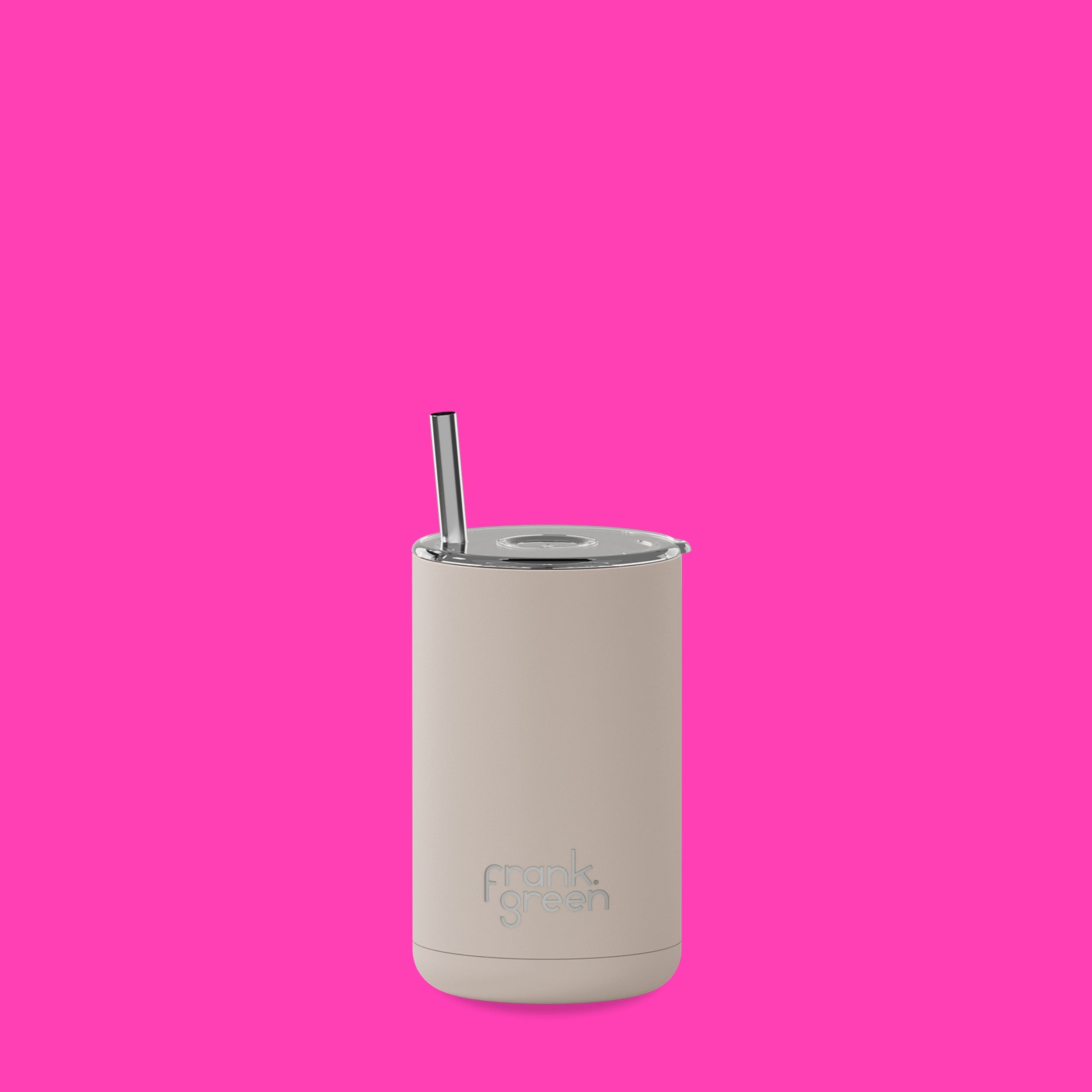 frank green 15oz Iced Coffee Cup with Straw - Moon Dust