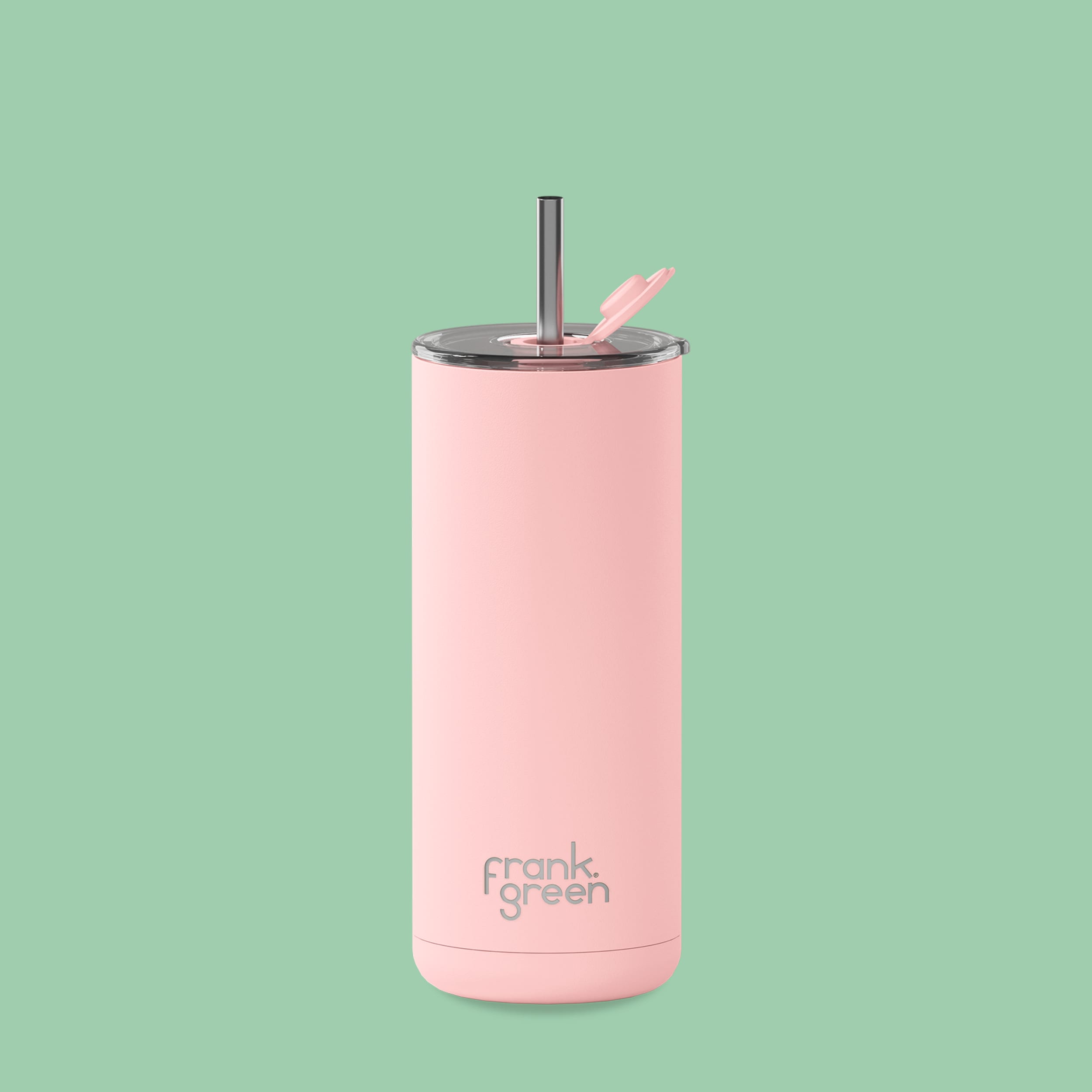 frank green Big Chill Cup with Straw - Blushed