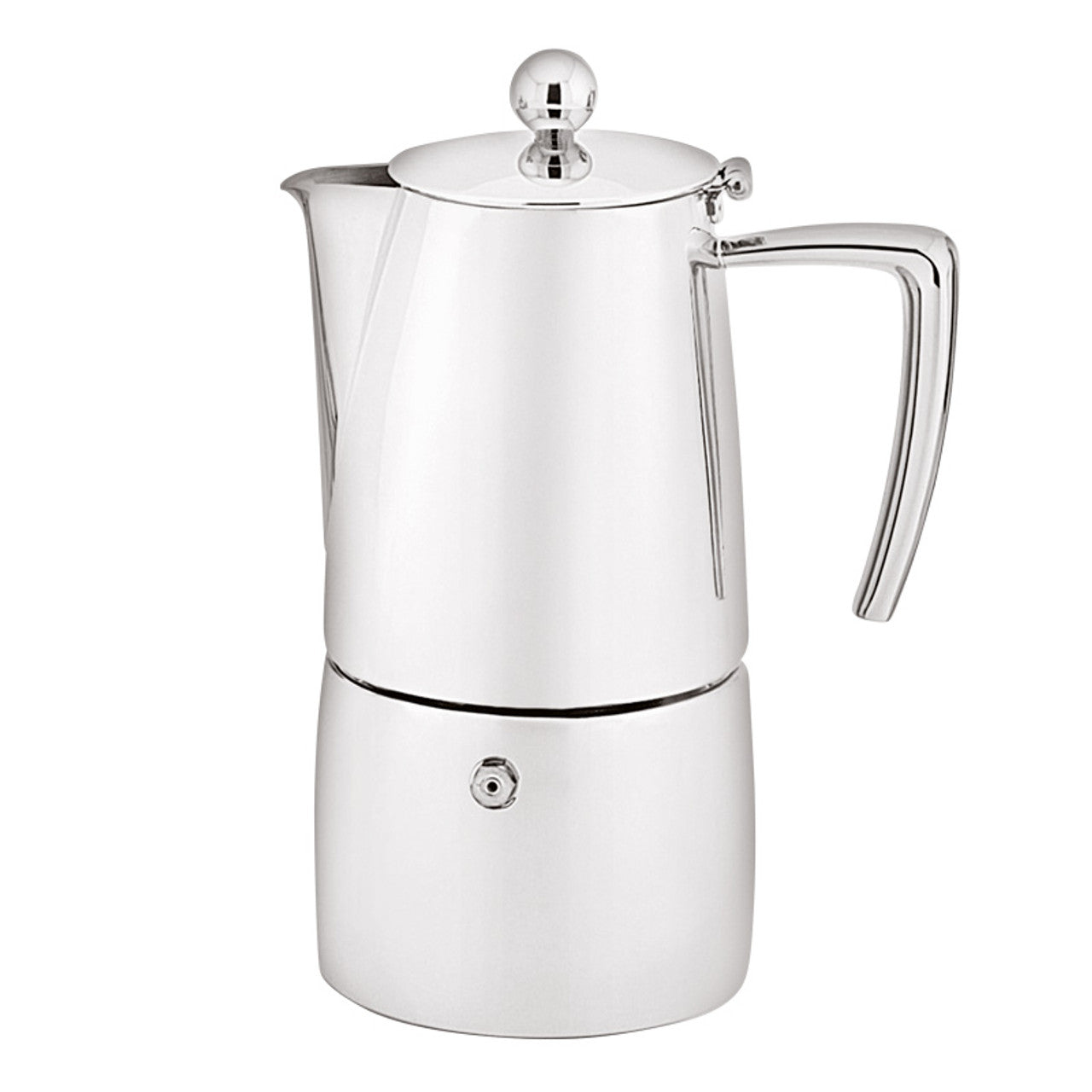 Avanti  Art Deco Espresso Maker - 10 Cup / 500ml - Stainless Steel