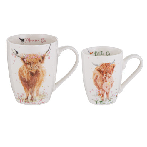 Ashdene Mini Me Mumma & Little Coo 2 Piece Mug Gift Set