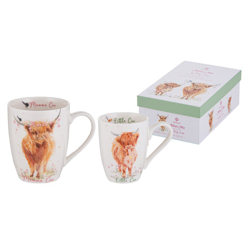Ashdene Mini Me Mumma & Little Coo 2 Piece Mug Gift Set