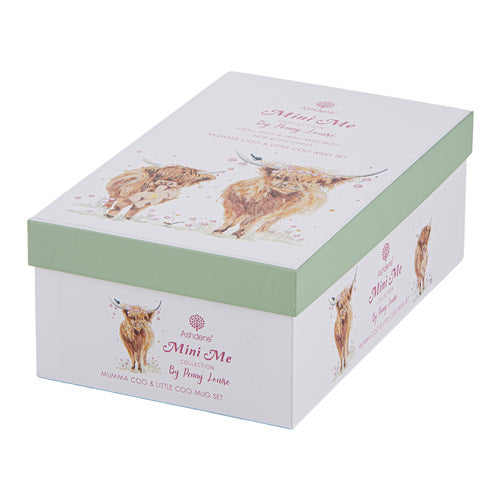 Ashdene Mini Me Mumma & Little Coo 2 Piece Mug Gift Set