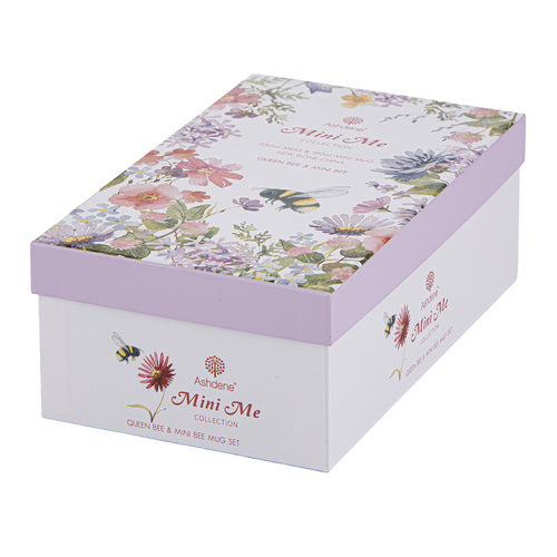 Ashdene Mini Me Queen & Mini Bee 2 Piece Mug Gift Set
