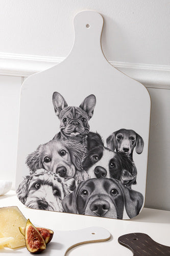 Ashdene Peeking Pups Serving Board