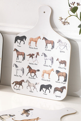 Ashdene Best In Breed Horse Serving Board