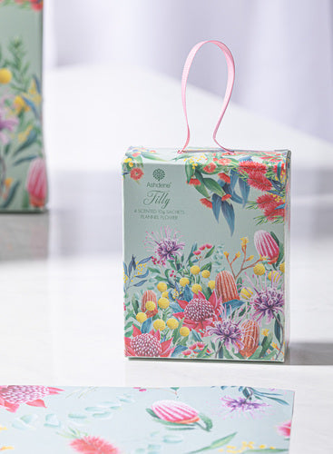 Ashdene Tilly 4pk Flannel Flower 10gm Scented Sachet