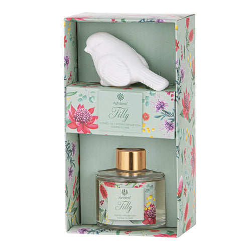 Ashdene Tilly Flannel Flower 120ml Bird Diffuser