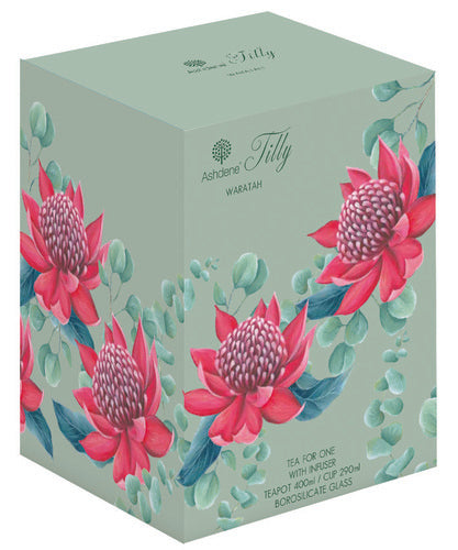Ashdene Tilly Waratah Tea For One