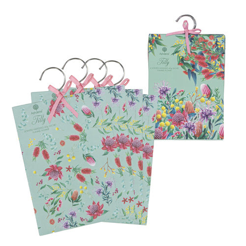 Ashdene Tilly 4pk Flannel Flower 60g Hang Sachet