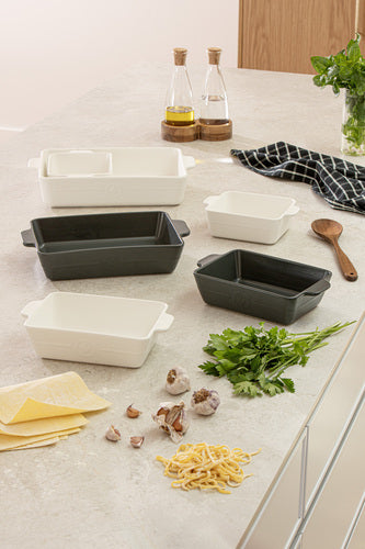 Ladelle Essentials Charcoal Set of 3 Baking Dish