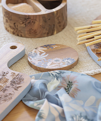 Ladelle Mossman 4pk Coaster
