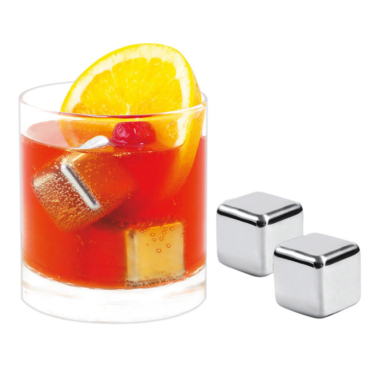 Avanti  Stainless Steel Ice Cubes 4 Piece Gift Set