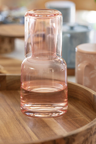 Ladelle Mossman Blush Carafe & Glass Set