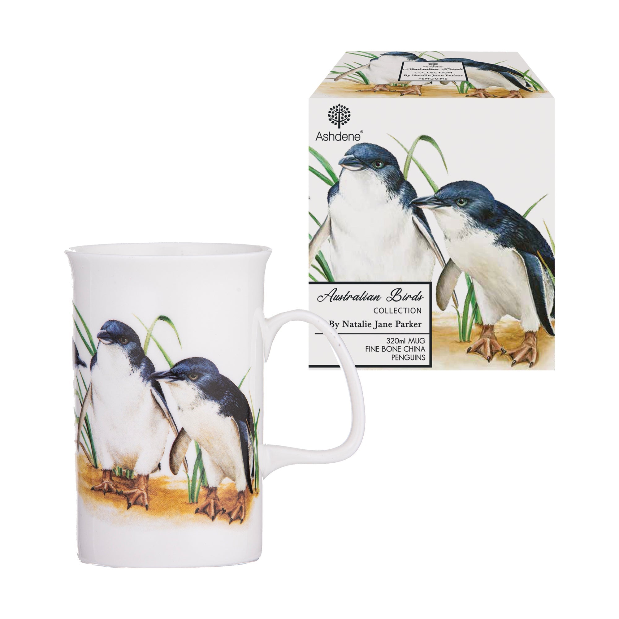 Ashdene Australian Birds Penguins Mug
