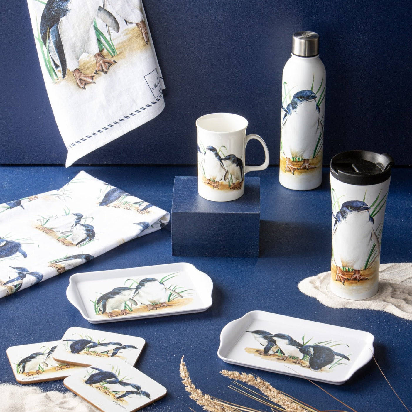 Ashdene Australian Birds Penguins Mug