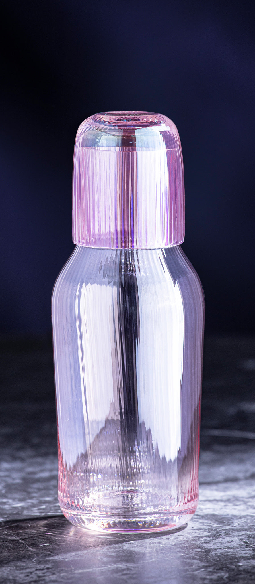 Tempa Thalia Pink Quartz Carafe & Glass Set