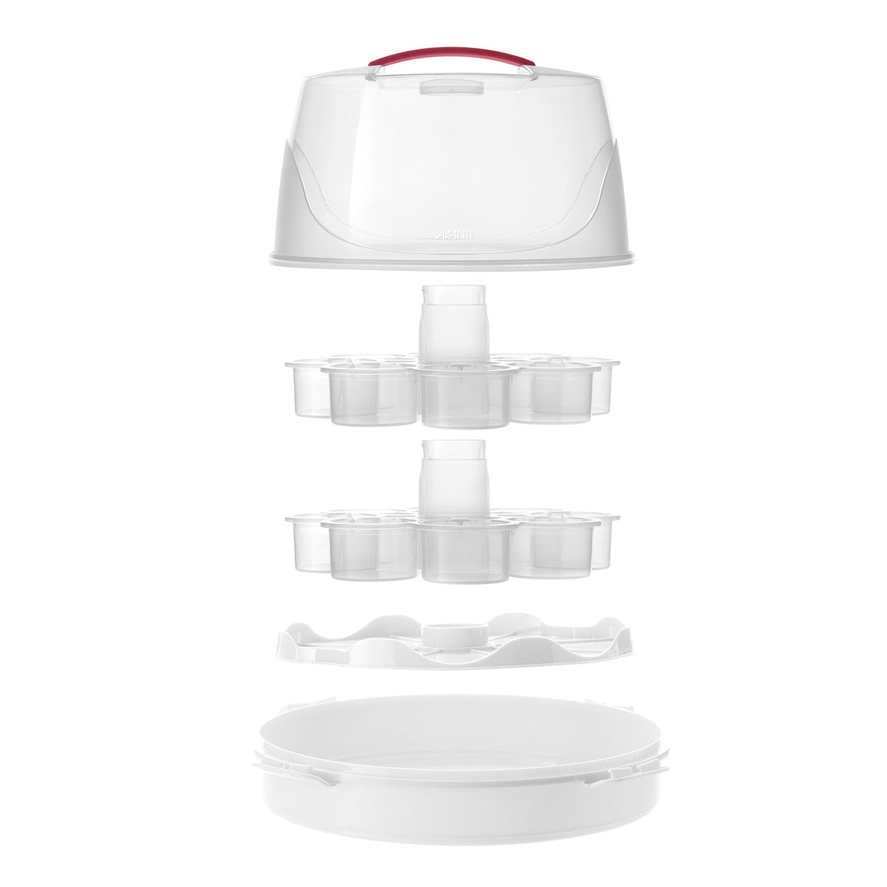 Avanti  Universal Cupcake & Cake Carrier - Round