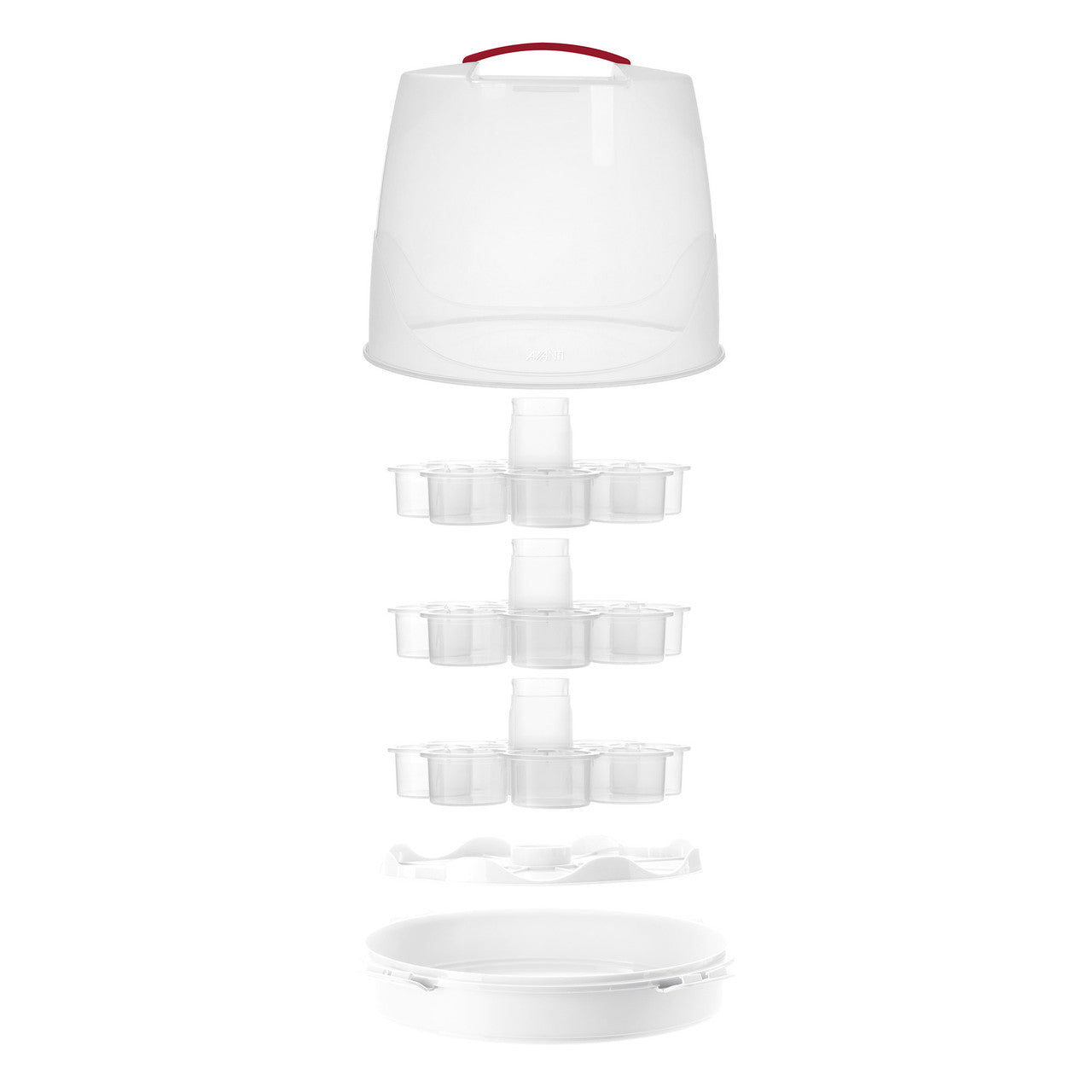 Avanti  Cupcake & Round Cake Carrier