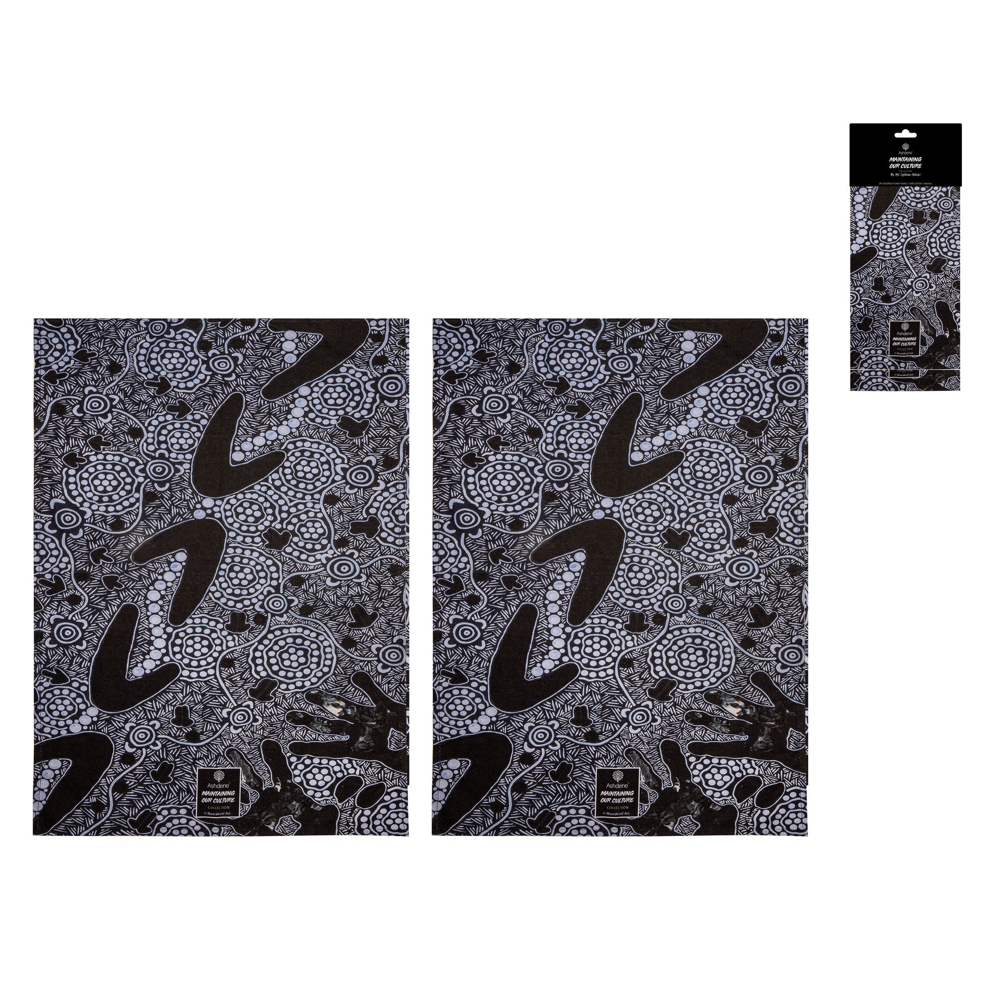 Ashdene Maintaining Our Culture 2pk Kitchen Towel