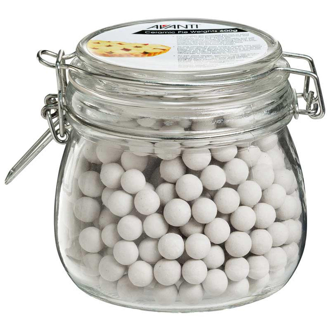 Avanti  Ceramic Pie Weights In Glass Jar - 600G