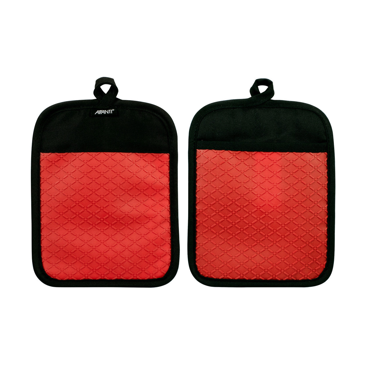 Avanti  Silicone Pot Holder, Set of 2 - Red
