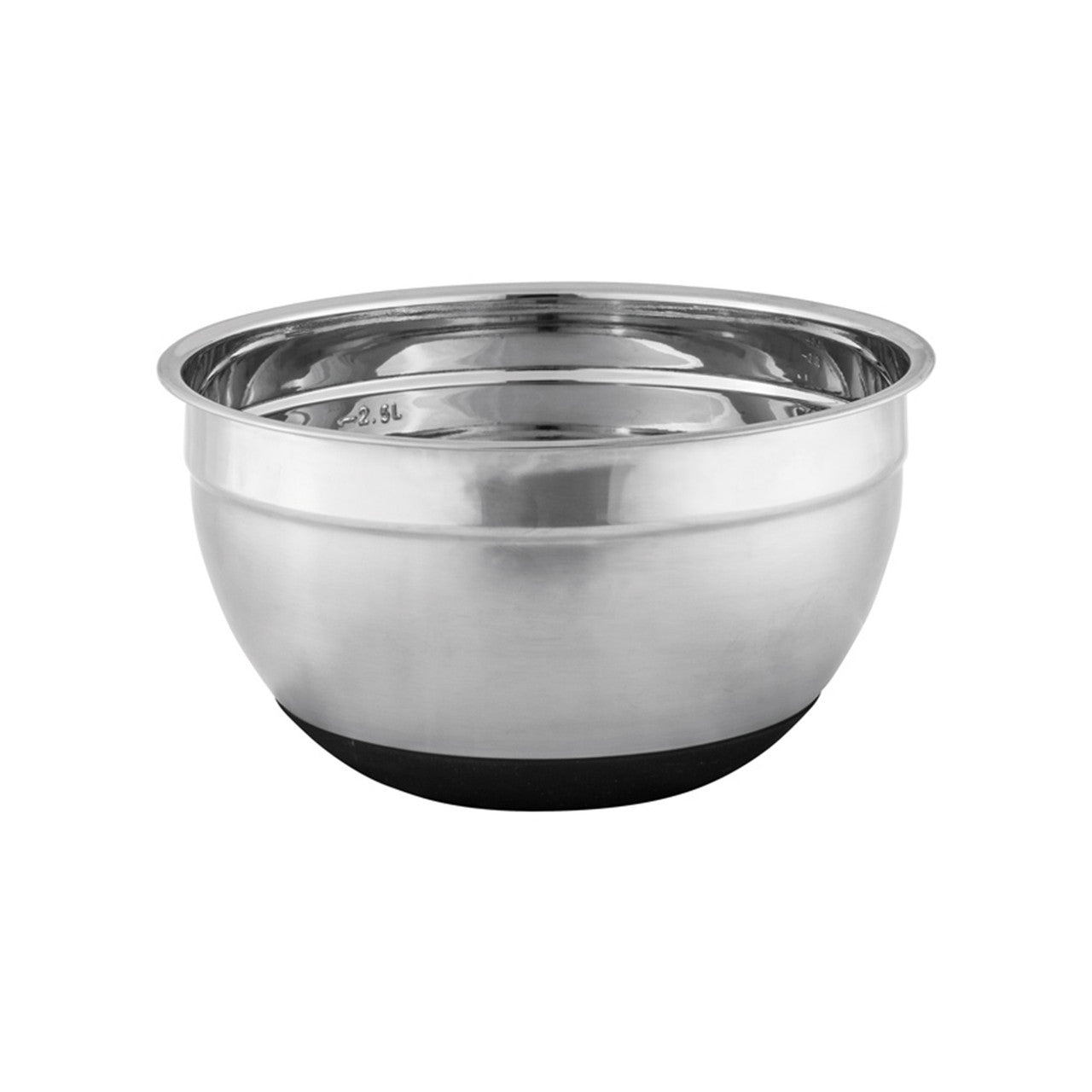 Avanti  Anti-Slip Mixing Bowl - 18cm - Stainless Steel / Silicone