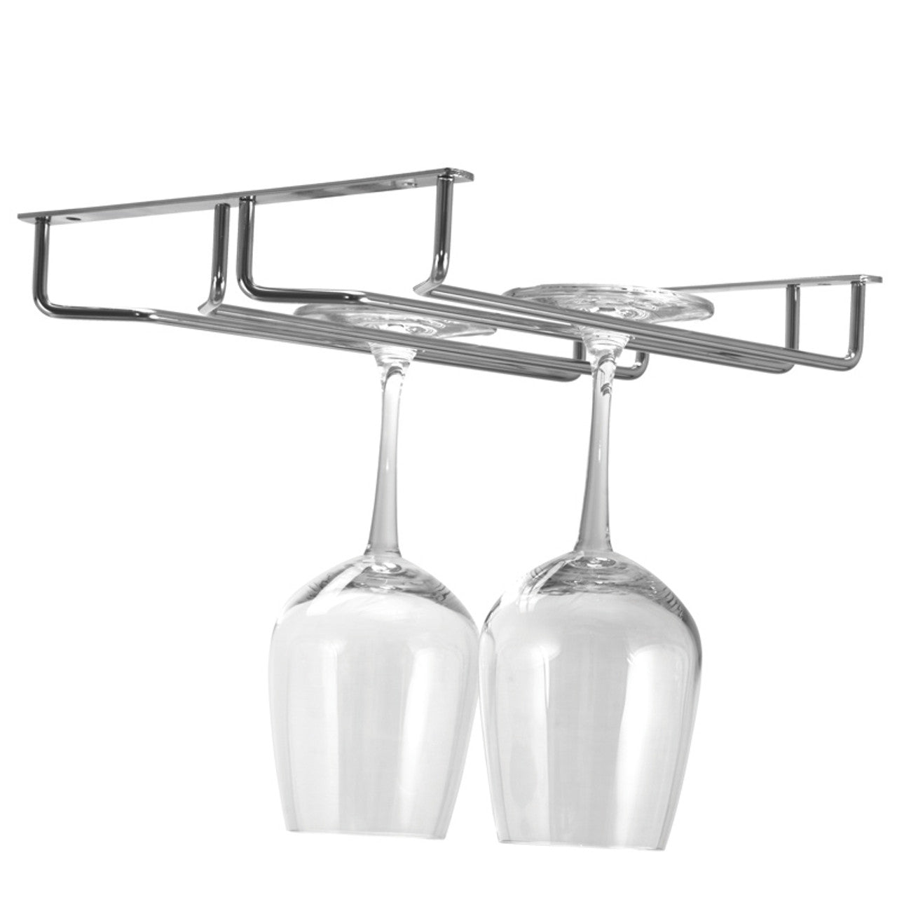 Avanti  28cm Double Glass Stemware Rack (Chrome Plated - 6mm Wire)
