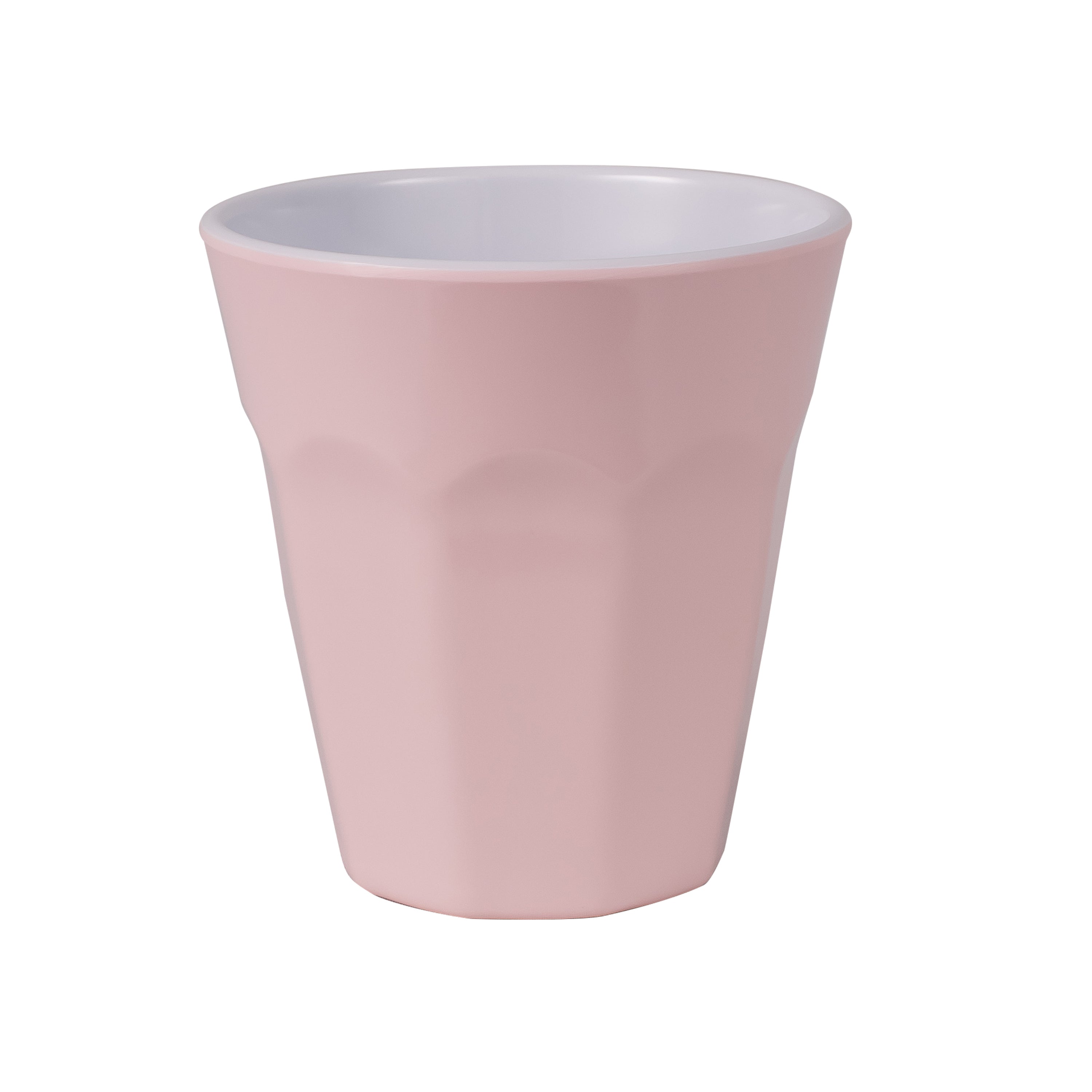 Serroni Café Two-Tone Melamine Cup (260ml) - Pastel Pink