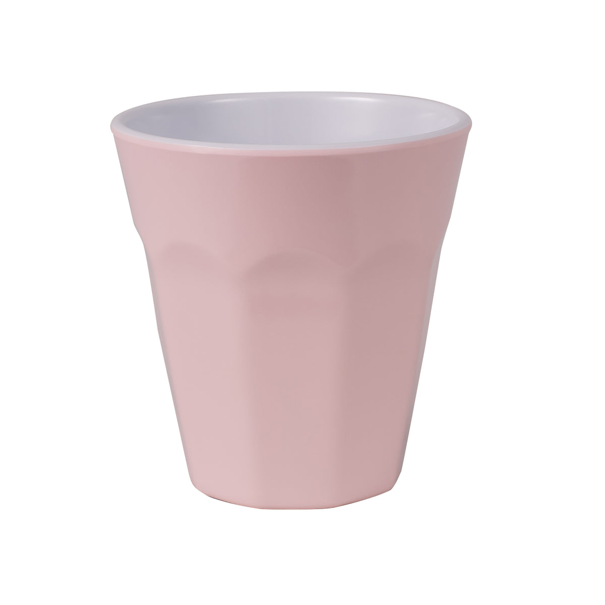 Serroni Café Two-Tone Melamine Cup (260ml) - Pastel Pink
