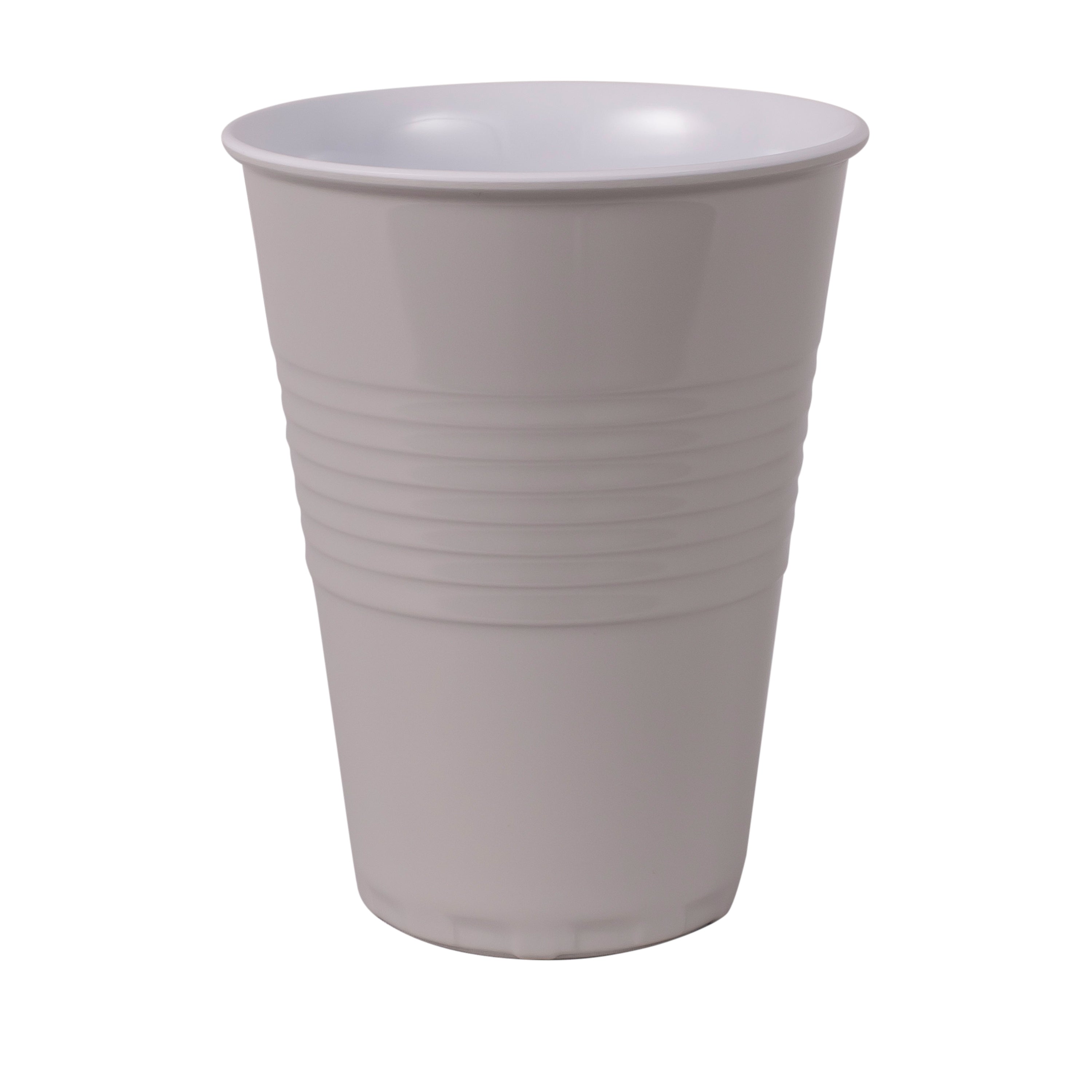 Serroni Miami Two-Tone Melamine Cup (400ml) - Dusty Grey