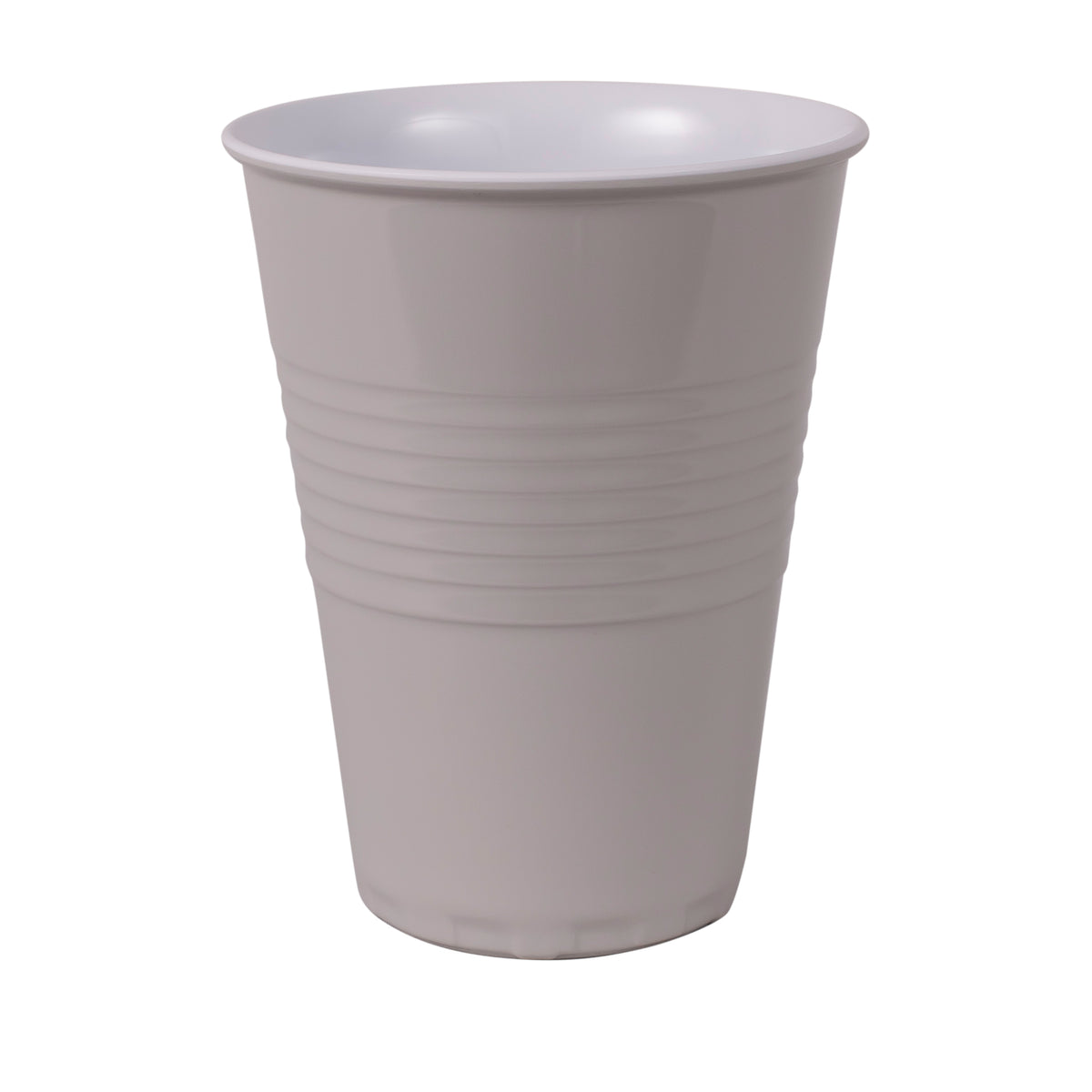 Serroni Miami Two-Tone Melamine Cup (400ml) - Dusty Grey