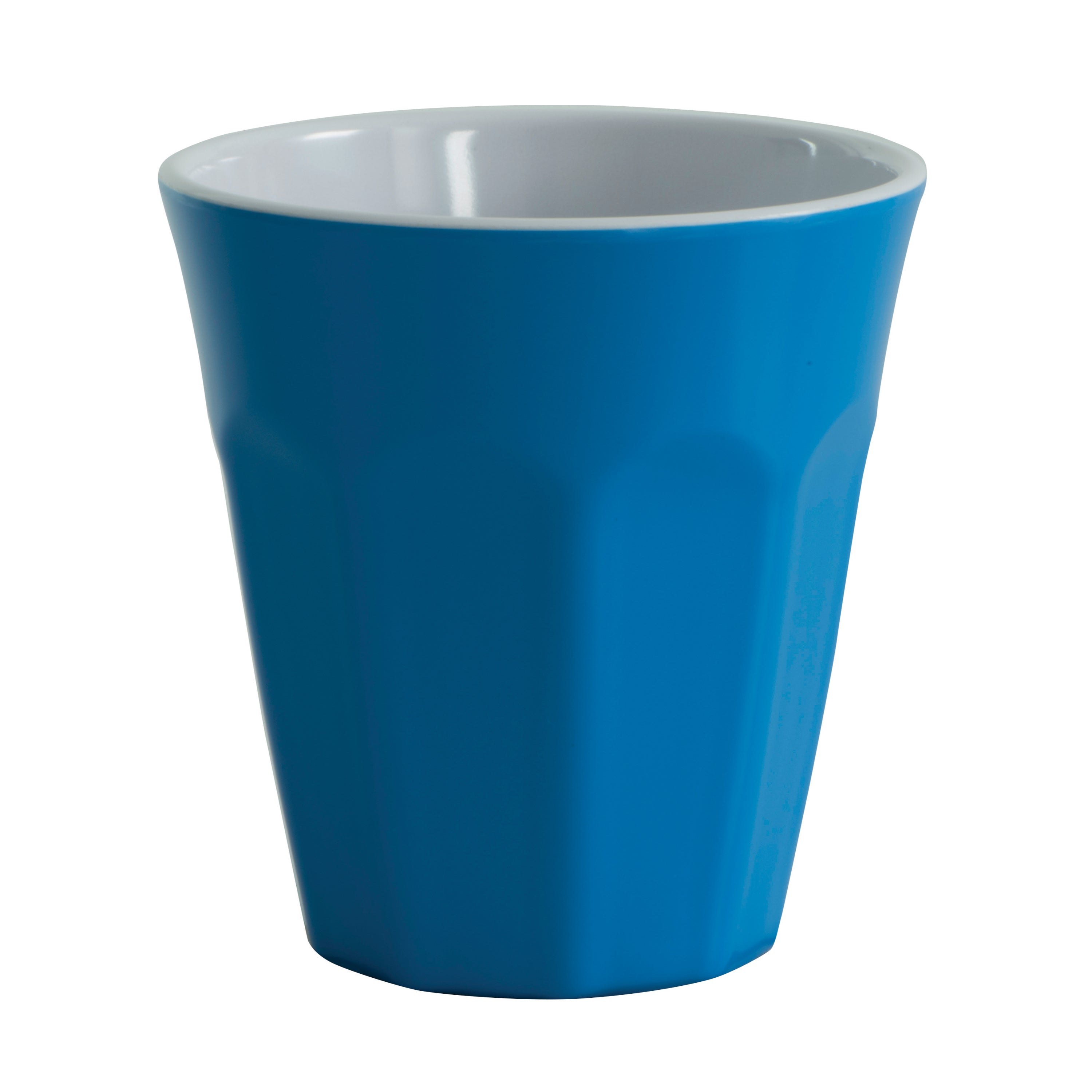 Serroni Café Two-Tone Melamine Cup (260ml) - Reflex Blue