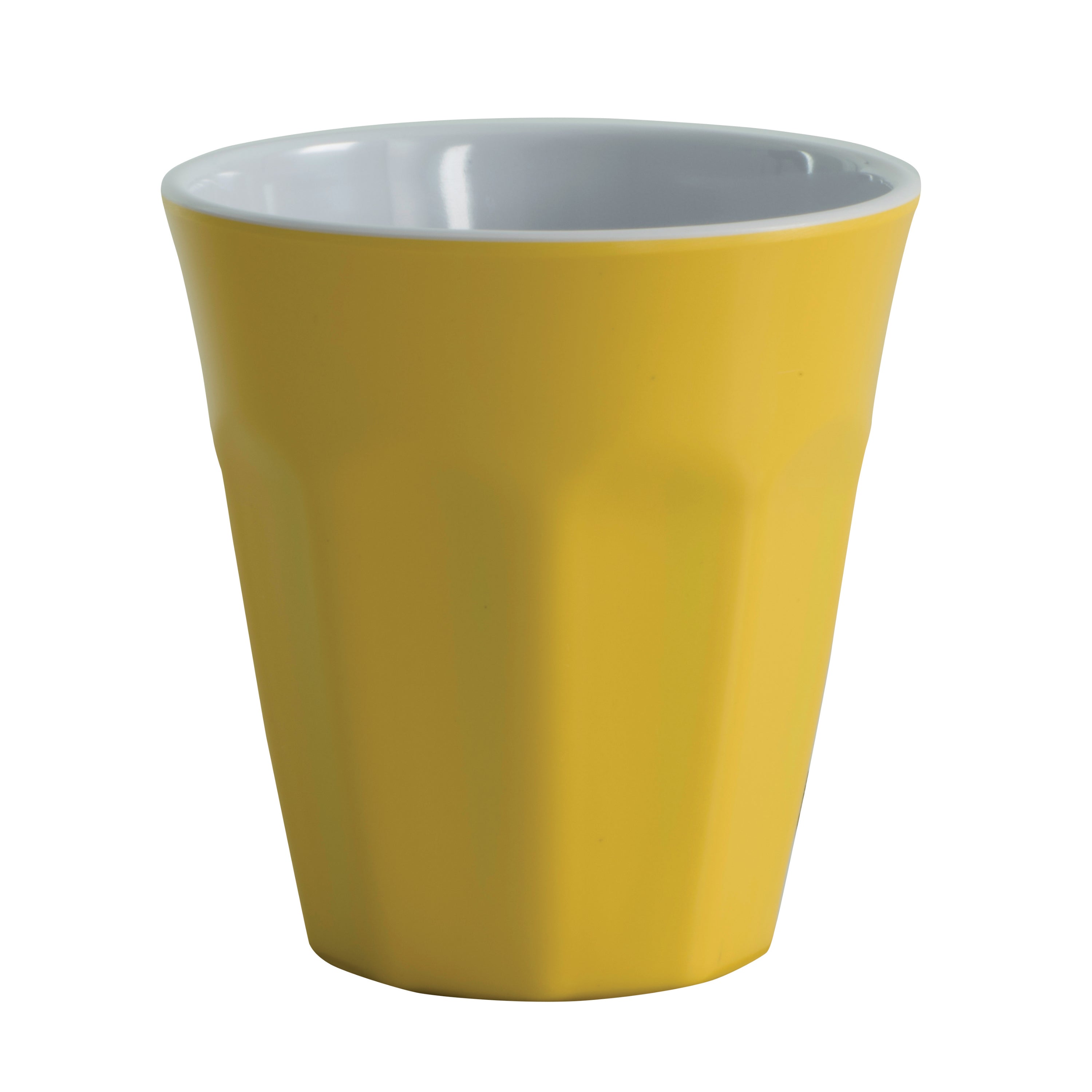 Serroni Café Two-Tone Melamine Cup (260ml) - Yellow