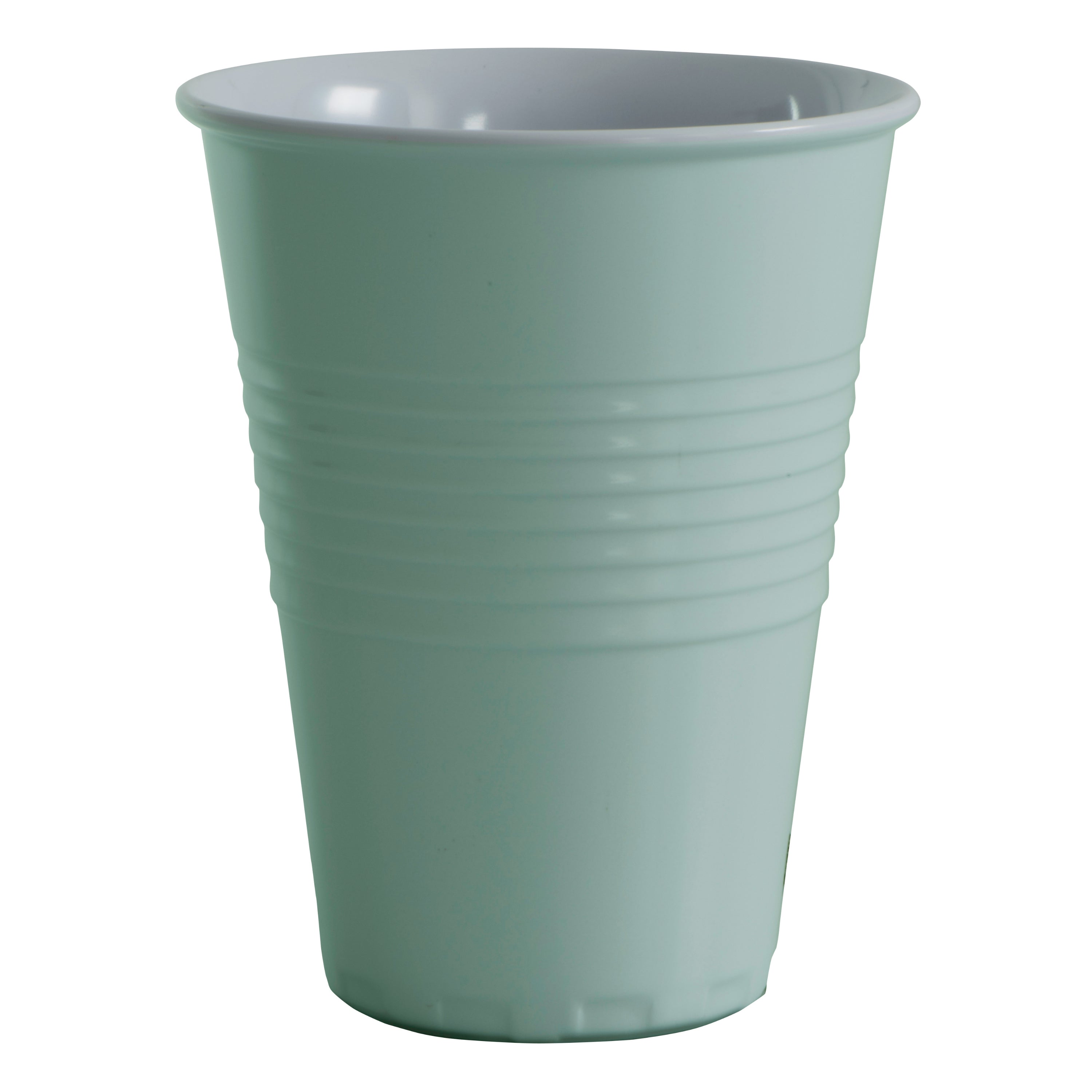 Serroni Miami Two-Tone Melamine Cup (400ml) - Duck Egg Blue