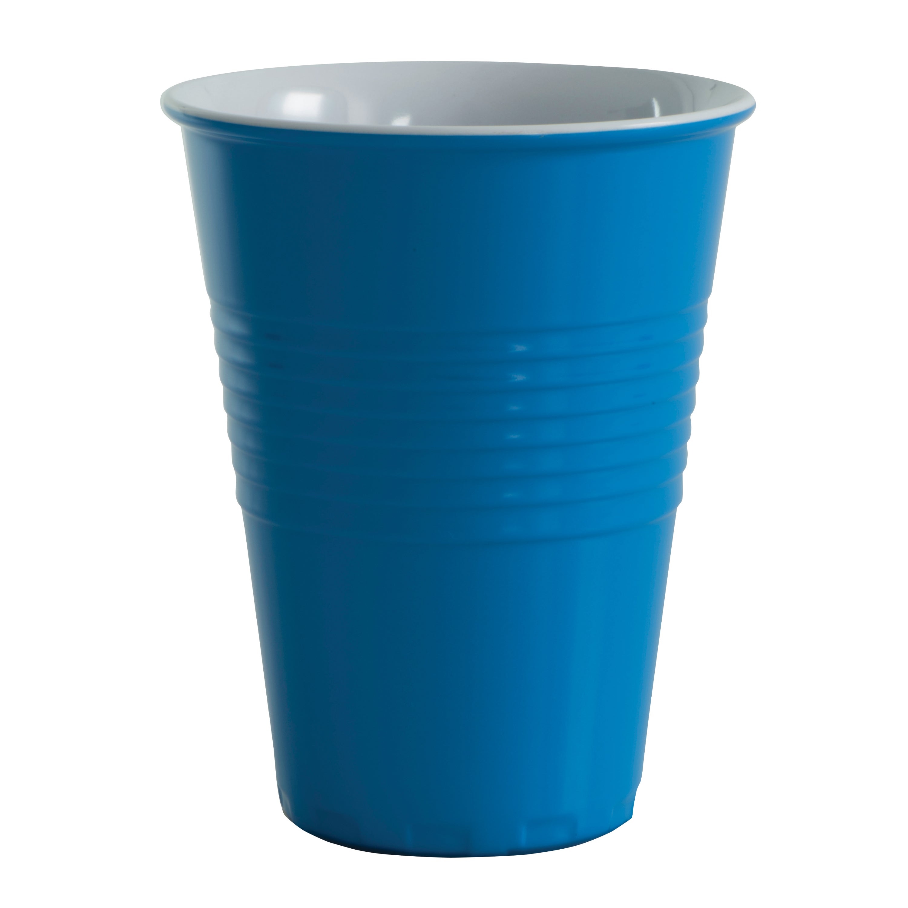 Serroni Miami Two-Tone Melamine Cup (400ml) - Reflex Blue