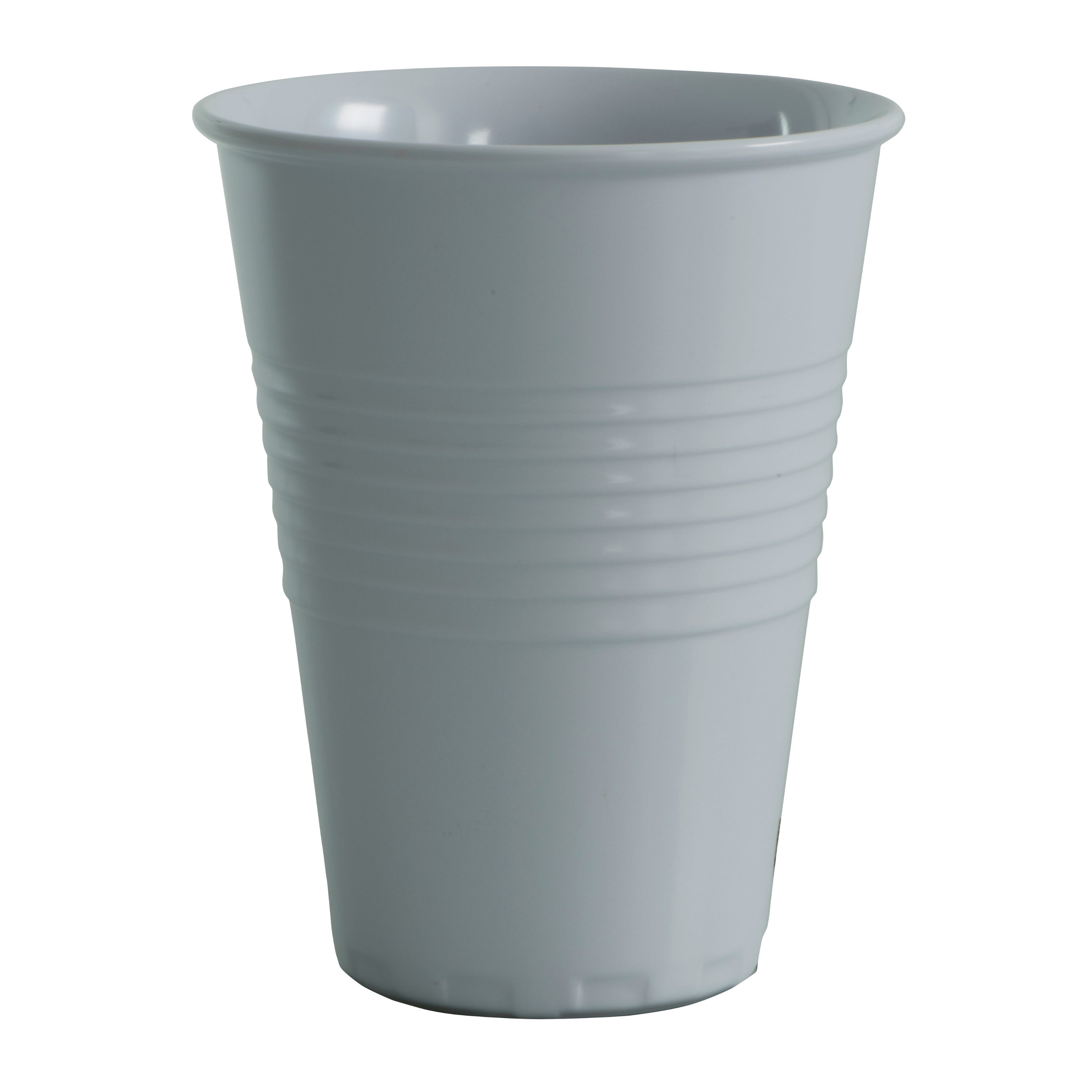 Serroni Miami Single-Tone Melamine Cup (400ml) - White