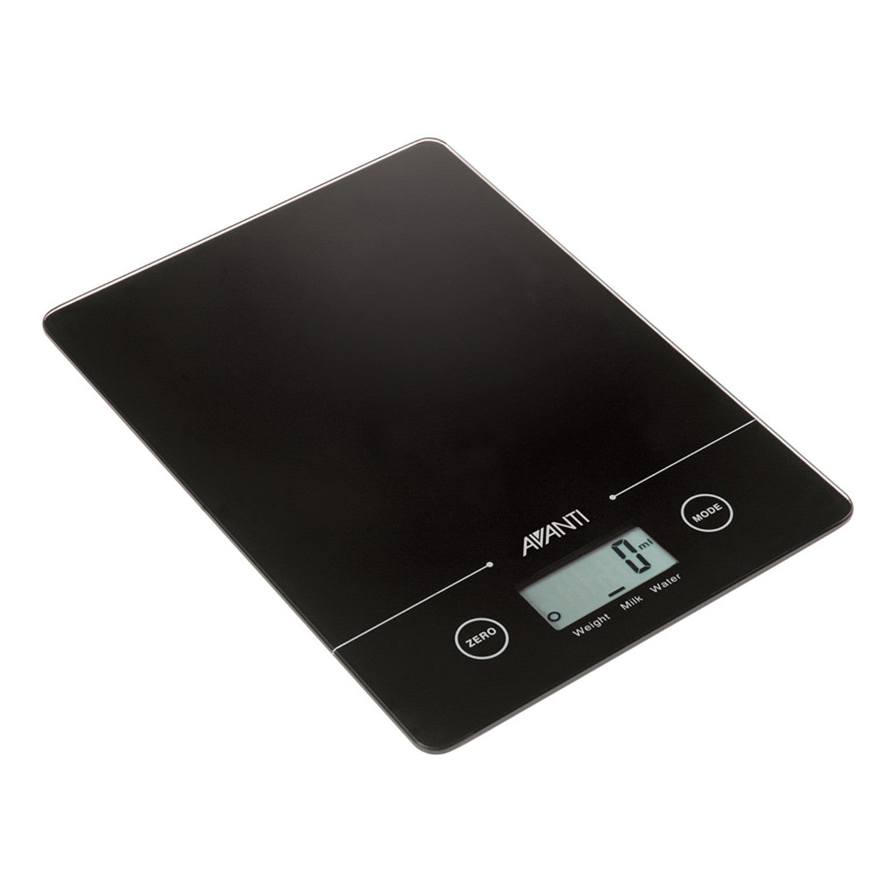 Avanti  Compact Digital Kitchen Scale - Black