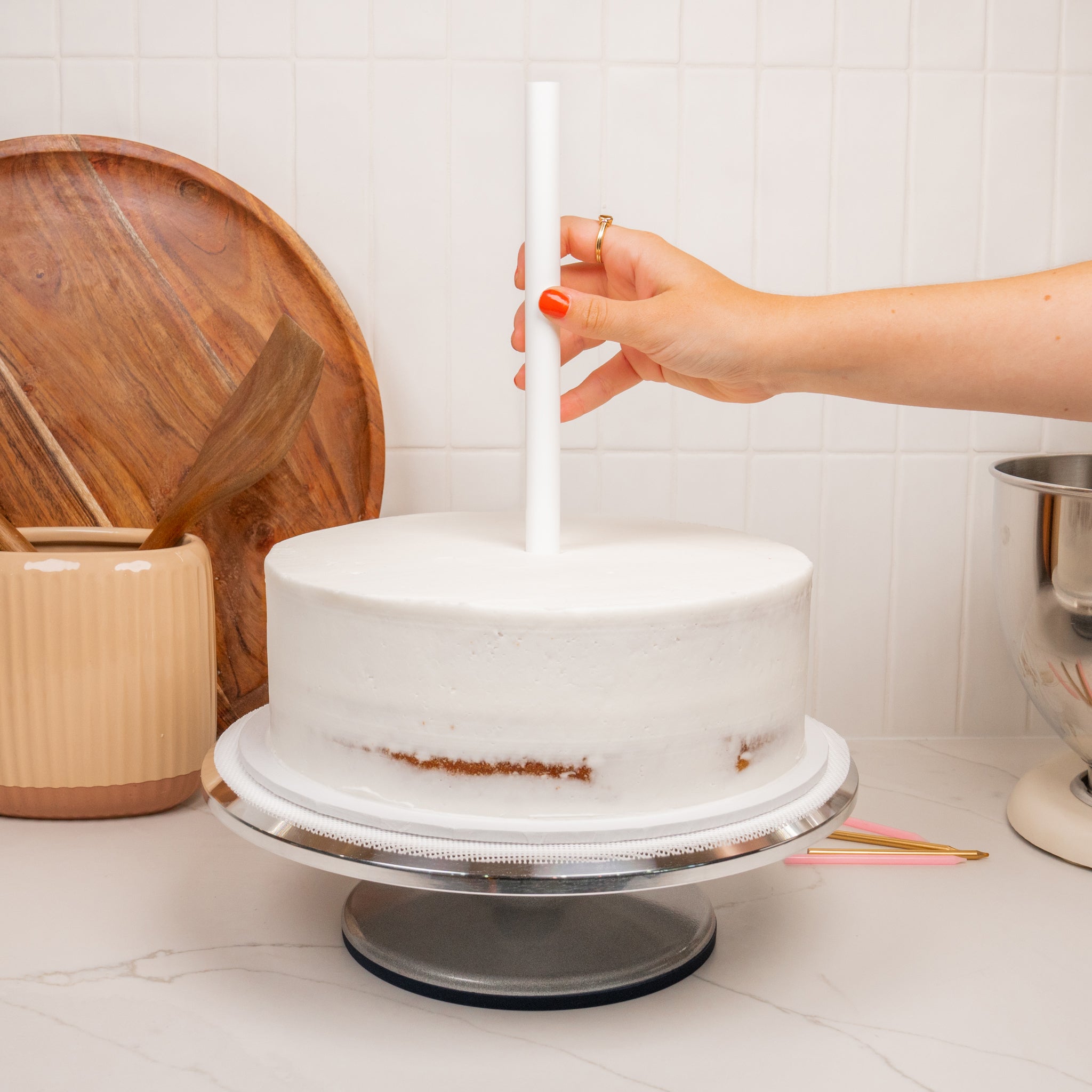 LOYAL Cake Dowel Heavy Duty Large 50 Piece 16 x 300mm